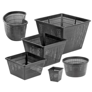 Baskets for aquatic plants